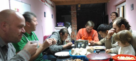 Werkweek in het project Bencec de Jos