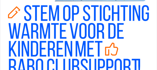 Stem op ons bij Rabo ClubSupport actie