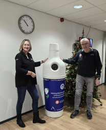 Stichting ontvangt PETman van de Rabobank!